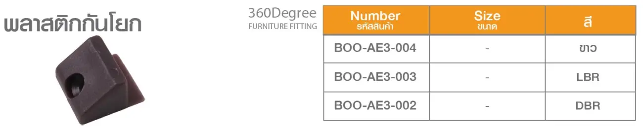 อะไหล่เฟอร์นิเจอร์ 360 องศาฟิตติ้งเฮ้าส์